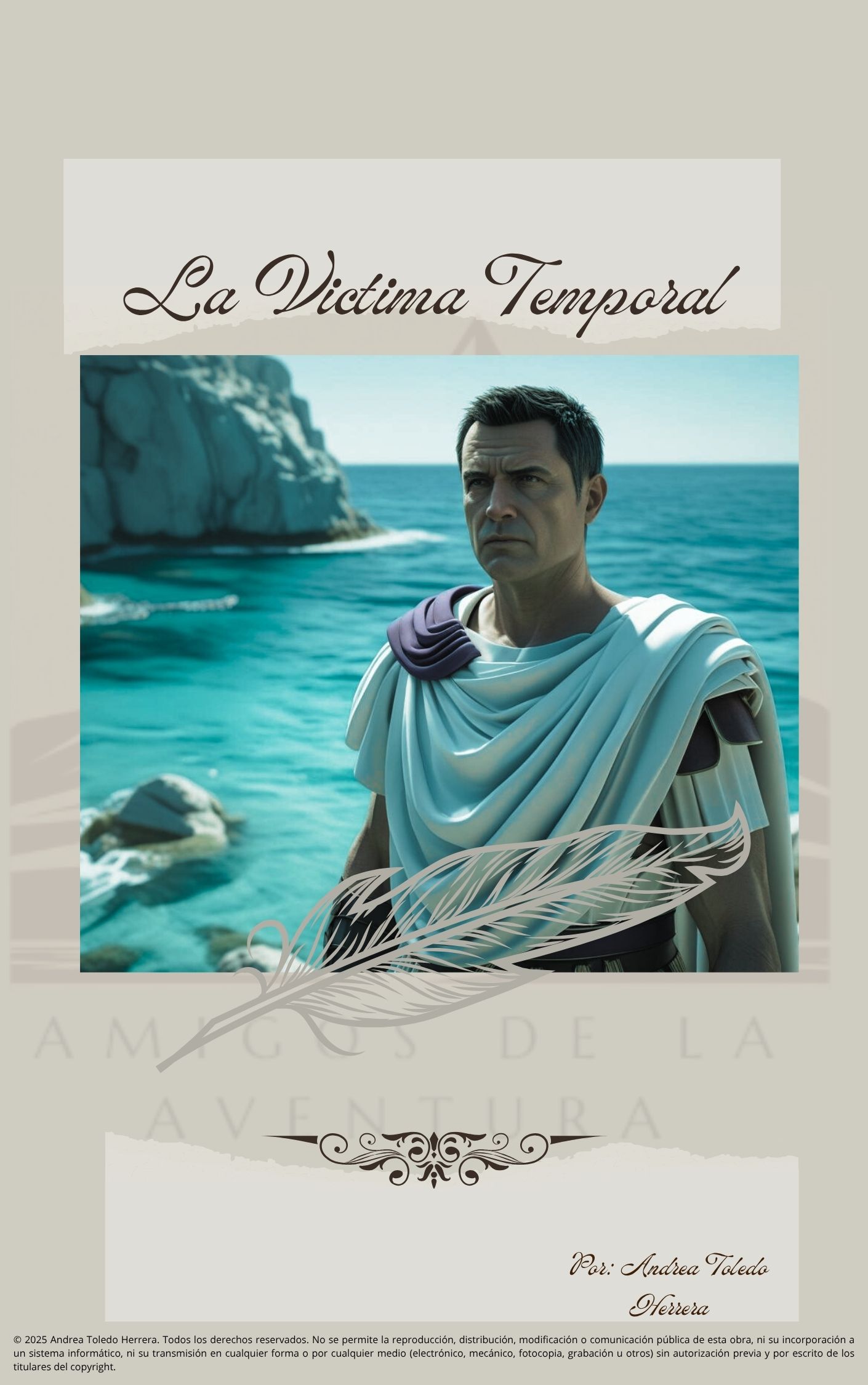 Portada leyenda del portichol Portada leyenda del portichol titulada la victima temporal